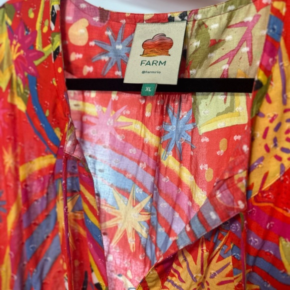 FARM Rio Vibrant Multicolor Mini Dress - Picture 3 of 4